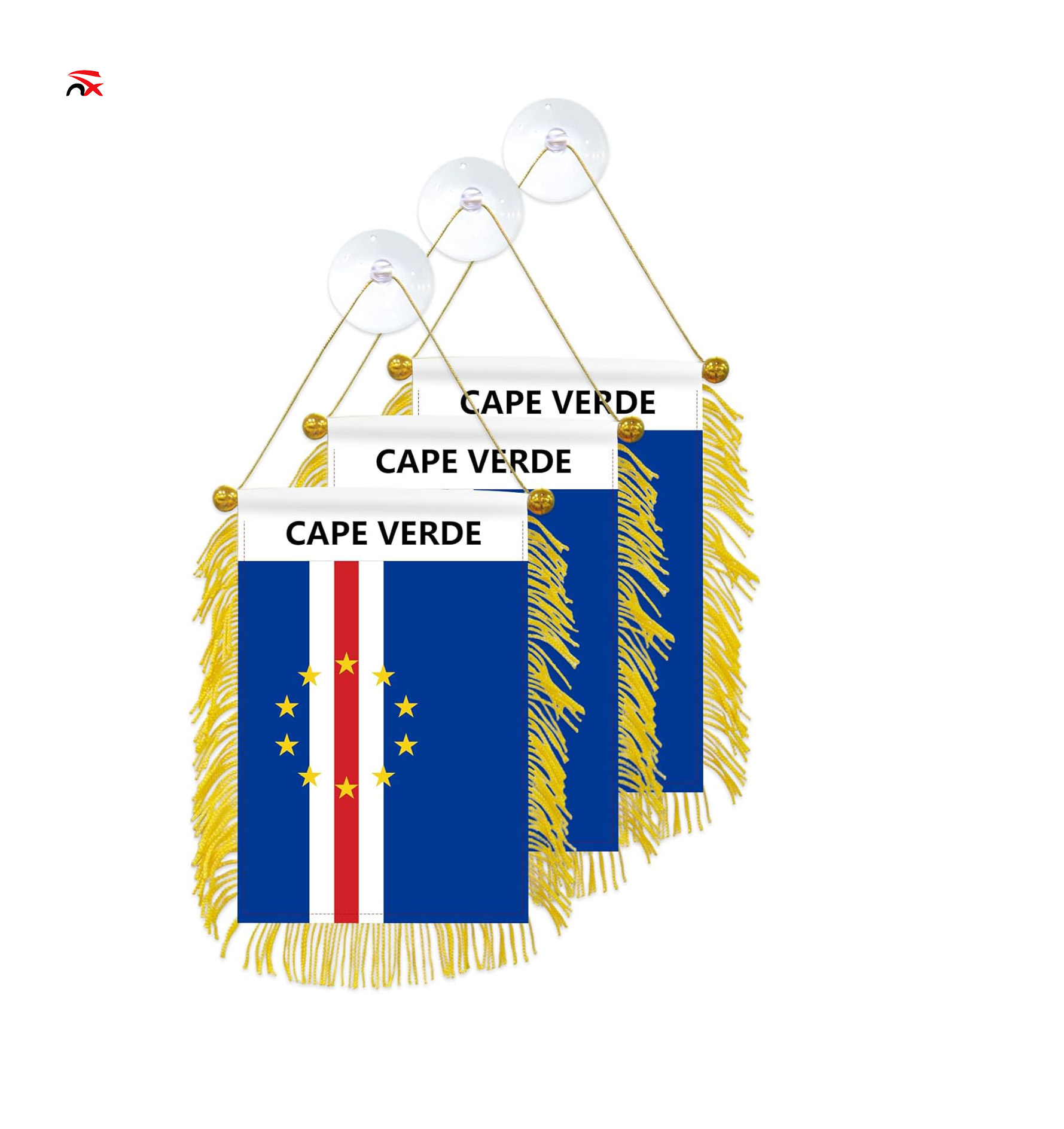 Bandera de Brasil colgante