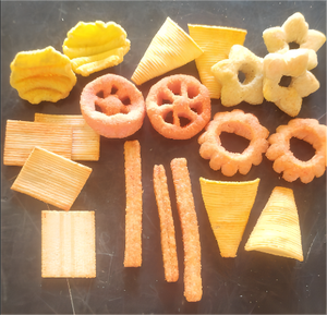 Máquina automática para hacer aperitivos de maíz inflado Máquina extrusora de alimentos para aperitivos de bolas de queso inflado <span class=keywords><strong>Tipo</strong></span> palo Máquina de maíz inflado - Product Image 4