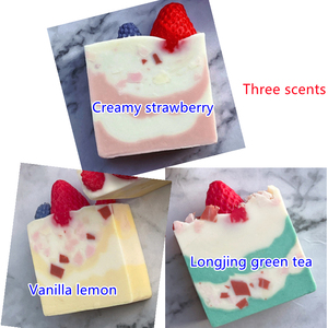Tốt Nhất Bán Tắm Mặt Cơ Thể Chăm Sóc Da Mới Tùy Chỉnh Dâu Tây Bánh Hương Thơm Rửa Xà Phòng Làm Trắng Xà Phòng Món Quà Làm Bằng Tay Xà Phòng - Product Image 2