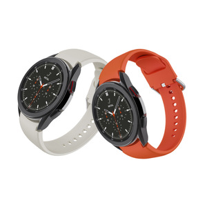 Correa para <span class=keywords><strong>Samsung</strong></span> Galaxy Watch <span class=keywords><strong>4</strong></span> <span class=keywords><strong>classic</strong></span>, 46mm, <span class=keywords><strong>42mm</strong></span>, pulsera deportiva de silicona, 44mm, 40mm - Product Image 1
