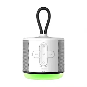 Alto-falante portátil K16 com luz LED Alto-falante Mini BT Alto-falante portátil para uso ao ar livre com festa ao ar livre