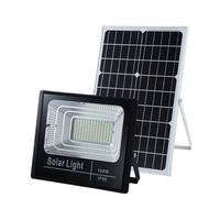Lampe solaire tout-en-un étanche avec détecteur de mouvement et télécommande à intensité variable pour autoroute, village, trottoir, jardin