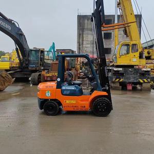 Haute efficacité utilisée pour le chariot élévateur diesel 7F 3.5T Orange Garantie 1 an pour les machines de construction - Product Image 4