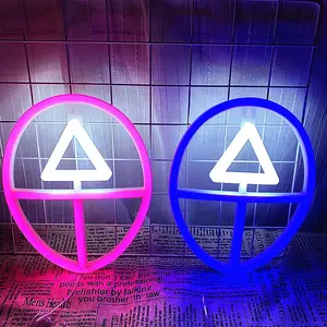 Lampe néon Led en forme de flamant rose, bande dessinée, étoile arc-en-ciel, main, Hello, pour décoration de fête de mariage, cadeau de noël, jouet, lumière, Animal, enfants - Product Image 6