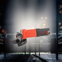 Meuleuse d'angle portative compacte de qualité industrielle pour le décapage de la rouille et de la peinture, le conditionnement des surfaces et le polissage domestique