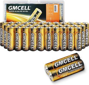 แบตเตอรี่อัลคาไลน์ GMCELL รุ่น LR6 AA AM-3 ขนาด 1.5V แบบไม่สามารถชาร์จได้ ขายดี - Product Image 2