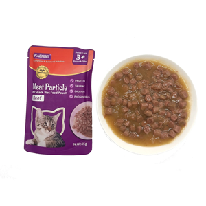 Wholesale Grain-Free <strong>Wet</strong> Cat <strong>Food</strong> Pouch - High Protein Chicken/Tuna Flavor Pet <strong>Food</strong> for Adult Cats &amp; Kittens OEM/ODM Available - Product Image 2