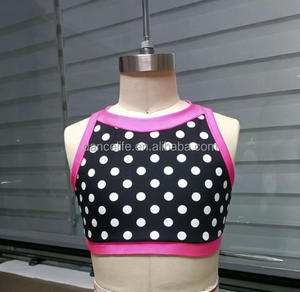 ชุดเต้นแจ๊<span class=keywords><strong>ส</strong></span><span class=keywords><strong>ส</strong></span>ำหรับเด็<span class=keywords><strong>ก</strong></span>ผู้หญิง ลายจุด ชุดฝึกซ้อมยิมนาสติ<span class=keywords><strong>ก</strong></span> เสื้อครอปและ<span class=keywords><strong>ก</strong></span>างเกงขา<span class=keywords><strong>ส</strong></span>ั้น - Product Image 5