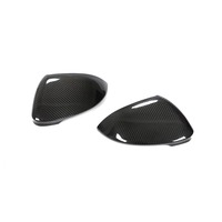 Coques de rétroviseurs en fibre de carbone sèche pour VW Golf VIII MK8 GTI Hatchback 4 portes 2021-2022