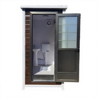 Toilettes portables préfabriquées innovantes de haute qualité OEM avec douche, salle de bain sanitaire et toilettes mobiles portables