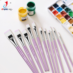 Di alta qualità 11 pz manico in legno di forma diversa in Nylon per capelli artista pennello <span class=keywords><strong>pittura</strong></span> per il viso <span class=keywords><strong>pennelli</strong></span> per arte Graffiti - Product Image 2