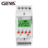 GEYA GRV8-SP SN Quá Điện Áp Dưới Thiết Bị Bảo Vệ Điện Áp Với LCD Hiển Thị Kỹ Thuật Số Rơle Điện Áp 8A 70V-650V