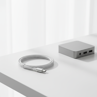 Câble STONGWIRE OEM 60W 3A USB-C Type-C à charge rapide, blindage tressé, conducteur en cuivre pur, nylon, 1m pour iPhone 15/16 Pro