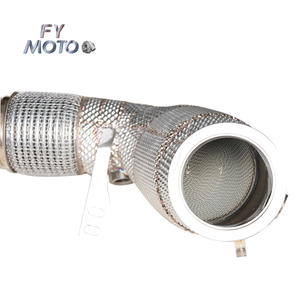 Downpipe catalysé pour <span class=keywords><strong>BMW</strong></span> X5 G05 X6 G06 X7 G07 760i V8 M60i S68 4.4L <span class=keywords><strong>2023</strong></span>+ avec bouclier thermique - Product Image 5