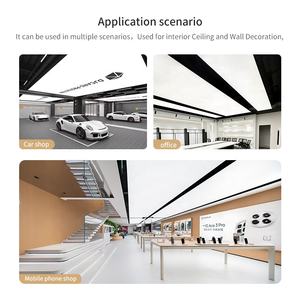 Pellicola di qualità superiore del soffitto di tratto in Pvc pellicola del soffitto di tratto pellicola del soffitto di tratto Pvc centro commerciale, Hotel, <span class=keywords><strong>concessionaria</strong></span> auto - Product Image 2