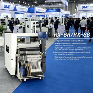 เครื่องหยิบและวางชิ้นส่วนอิเล็กทรอนิกส์ RX-6 มือสอง ความเร็วสูง สายการผลิต SMT ที่เชื่อถือได้ - Product Image 5
