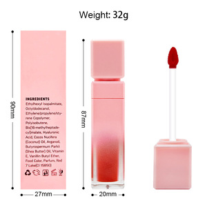 MLM Bajo MOQ, Crea tu Propio Maquillaje Mineral, Lápiz Labial Nude Resistente al Agua, Marca Privada, Larga Duración, Brillo Líquido Mate Vegano Personalizado - Product Image 6