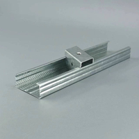 Clip de fixation pour profilé de plafond suspendu F47 pour acier léger