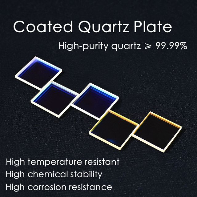 Jinfang Customized 99.99 Pure Natural Fused Quartz Glass Sheet Heat Proof Optical Grade Disc Substrate