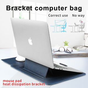 Sac pour ordinateur portable de style professionnel avec support réglable, étui de protection antichoc pour ordinateur portable 13/14/16 pouces - Product Image 2