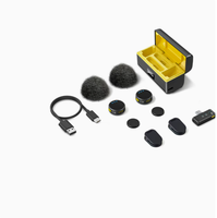 Microphone sans fil à clipser de type C le plus vendu pour la réduction du bruit, pour l'équipement d'enregistrement et de diffusion en direct professionnel