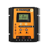 Powland — onduleur 12v/24v Mppt pour installation solaire, 30A, 50A, 70A, contrôleur de Charge