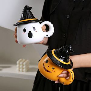 Cute 3d Ghost Coffee <b>Mug</b> Creative <b>Halloween</b> <b>Mug</b> - Product Image 2