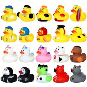Creative Sports Custom Designed Little <b>Bath</b> Toy Pvc and Rubber Duck That Floats Makes Noise in Water Yellow - Product Image 5
