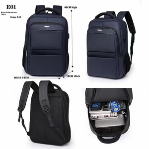 Mochila para Portátil Oxford Impermeable, Venta Directa de Fábrica Lvteng, con Puerto USB Anti-Robo, Diseño Geométrico, Unisex, 20-39L, Duradera - Product Image 4
