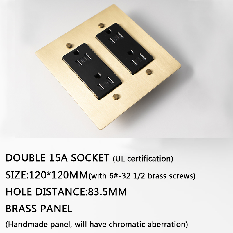 DOUBLE 15A SOCKET
