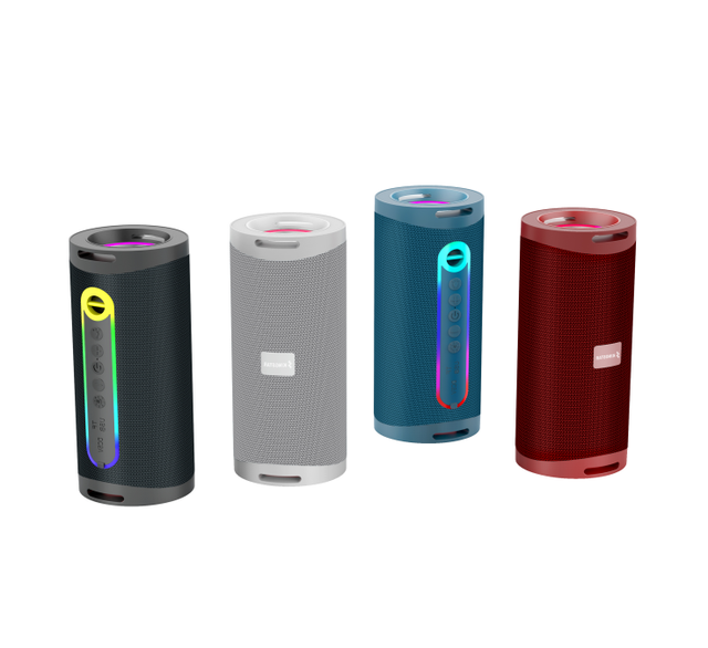 Best Selling RGB Portable Bluetooth Speakers Wireless Deep Bass LED Light Compact Music Player Handsfree Outdoor Home Speakers
