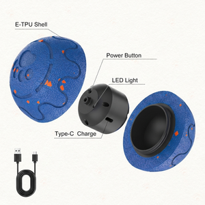 Juguete Interactivo <span class=keywords><strong>para</strong></span> <span class=keywords><strong>Perros</strong></span> <span class=keywords><strong>Wicked</strong></span> Ball Air, <span class=keywords><strong>Pelota</strong></span> que se Mueve y Rebota Automáticamente, Juguete <span class=keywords><strong>para</strong></span> Mascotas Ecológico e Impermeable IPX54 con Certificación CE RoHS - Product Image 3