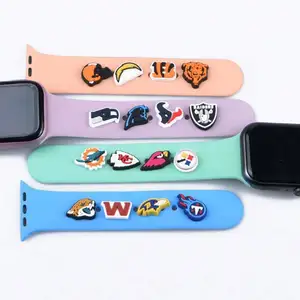 Шармы для i Watch Band аксессуары Орнамент декоративные шпильки части Watch band для i Watch Band шармы аксессуары