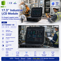 Écran LCD TFT FHD 17,3 pouces AUO 1920x1080 LVDS 30 broches VGA G173HW01V0, module d'affichage LCD, panneau LCD industriel
