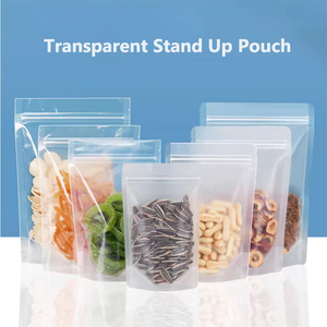 Op Maat Gemaakte Clear Dry Fruit Dry Food Noot Of Food Zip Lock Verpakking Stase Up Pouch - Product Image 2