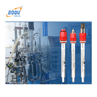 BOQU pH5806 — contrôleur de processus Biotech en verre, testeur Durable, électrode de test de sonde, verre à haute température, pH
