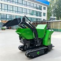 Mini-dumper haute performance 500 kg, moteur essence Briggs&Stratton, garantie 2 ans, pompe hydraulique Eaton, chargeuse sur chenilles, vente en gros