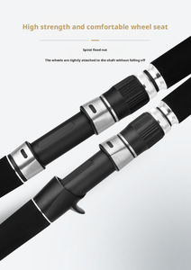 Canna da Pesca in Carbonio per Barca 2.34m, Canna da Pesca Costiera per Whitefish N.40, Canna da Lure per Spigola e Pesca in Mare, Azione Rapida, Rigida, 109cm - Product Image 2