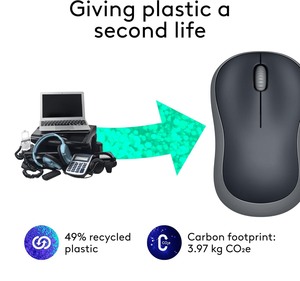 Souris silencieuse ergonomique sans fil optique 3D HM8321 mini 2,4 GHz avec récepteur USB pour ordinateur <span class=keywords><strong>portable</strong></span>/de bureau à 3 boutons – Meilleure vente - Product Image 3