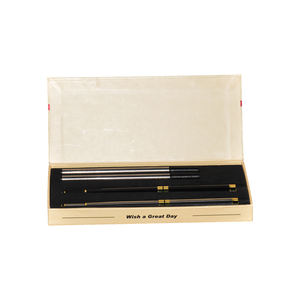 Caja de regalo de lujo de pluma estilográfica de cartón rígido de alta calidad, cajas de regalo en forma de libro con bandeja pa - Product Image 3