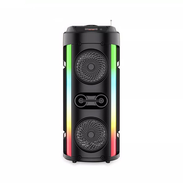 4 Inch Multifunction Portable Wireless Bluetooth Party Audio Sound System Led Light Speaker
