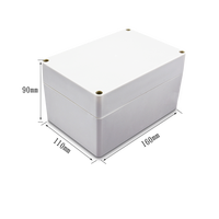 Scatola della batteria elettrica impermeabile all'aperto produttore Custom IP65 Abs custodia elettronica in plastica scatola della batteria