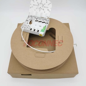 1/2/4 Port 30m <span class=keywords><strong>PAU</strong></span> FTTH Pré Terminé PTO Outlet Fiber Access Terminal Box Kit de Terminaison Optique Pto Fibre Optique 1fo - Product Image 6