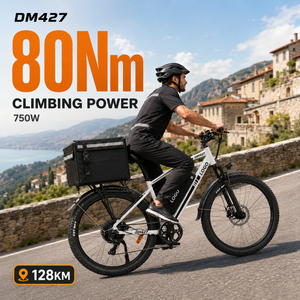 Bicicleta Eléctrica de Montaña DM427, 750W, 27.5'', Batería de 48V 27AH, Alcance de 108km, 80Nm, Todoterreno - Product Image 1