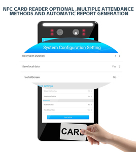 Sinmar 5 Inch Nhận Dạng Khuôn Mặt Nhân Viên Đồng Hồ Thời Gian Tham Dự Sinh Trắc Học Mặt Thời Gian Giữ Máy Ghi Âm Thiết Bị Đầu Cuối Cho Văn Phòng - Product Image 6