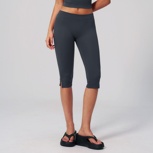 Leggings Sportivi a <span class=keywords><strong>Vita</strong></span> <span class=keywords><strong>Alta</strong></span> Morbidi come Burro, Pantaloni da Yoga con Elastico in <span class=keywords><strong>Vita</strong></span> per Fitness Femminile, Stampa in Spandex/Nylon ad Asciugatura Rapida - Product Image 4