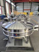 Tamiseur vibrant rotatif haute capacité pour l'industrie de transformation de produits chimiques, sable et amidon