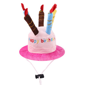 Venta al por mayor de gorros personalizados para fiestas de invierno, accesorios para perros, accesorios para mascotas, sombreros de cumpleaños para mascotas - Product Image 2