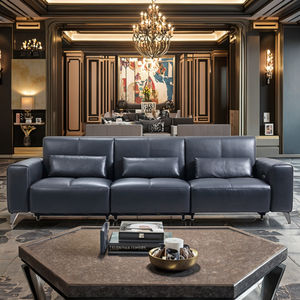 Meuble De Salon 정품 가죽 단면 소파 높이 조절 가능한 등받이 확장 가능한 전동 안락 의자 - Product Image 2