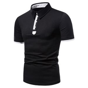 YUKARI ENTERPRISES 2023 été hommes Polo décontracté Jersey tissu avec Logo brodé à manches courtes revers grande taille caractéristique - Product Image 5